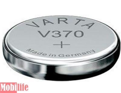 Батарейка часовая Varta 370, V370, SR920W, SR69, 620 00370101111 - 201859