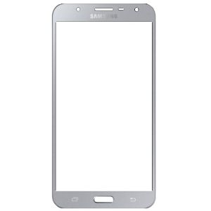 Стекло дисплея для ремонта Samsung J701 Galaxy J7 Neo Серебристый - 555995