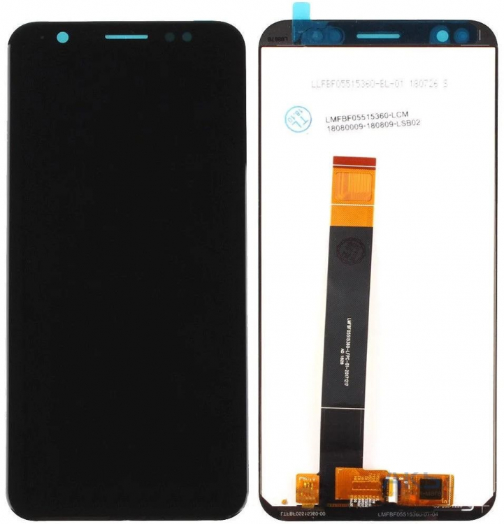 Дисплей для Asus ZenFone Max M1 (ZB555KL) с сенсором Черный - 565935