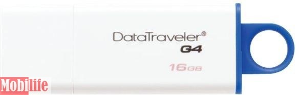 USB флешка Kingston 16 GB DataTraveler G4 USB 3.0 Синий DTIG4/16GB - 536158