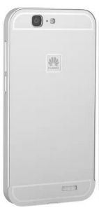 Задняя крышка Huawei Ascend G7 серебристая - 548805