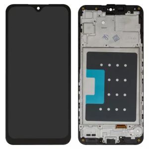 Дисплей Samsung A166 Galaxy A16 5G с сенсором и рамкой, Black (TFT) - 924500