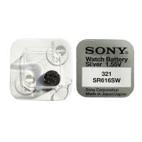 Батарейка часовая Sony 321, V321, SR616SW, SR65, 611, 10шт. Цена 1шт
