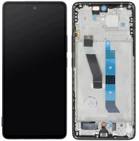 Дисплей Xiaomi Redmi Note 15 5G з сенсором та рамкою, Black (AMOLED)