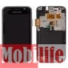 Дисплей для Samsung i9000 Galaxi S, i9001 Galaxy S Plus с сенсором и рамкой черный - 533764
