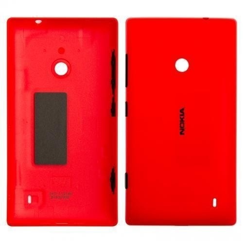 Задняя крышка Nokia 520 Lumia, 525 Lumia, RM-914 с боковыми кнопками красный - 534155