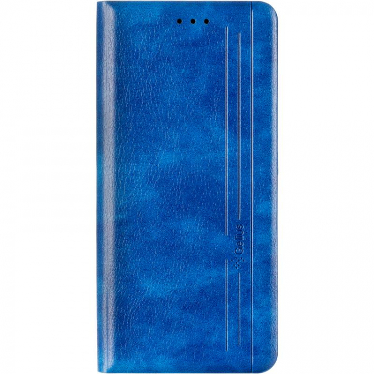 Чехол-книжка Leather Gelius New Xiaomi Mi11 Синий - 565536