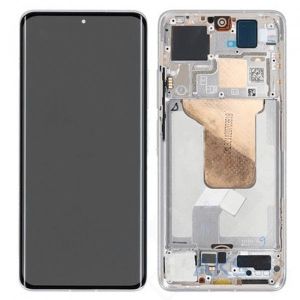 Дисплей Xiaomi 12X (2022) с сенсором и рамкой фиолетовый оригинал - 908592