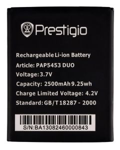 Аккумулятор для Prestigio MultiPhone PAP5453 DUO 1700mAh - 548903 Аккумулятор для Prestigio MultiPhone PAP5453 DUO 1700mAh - 548903