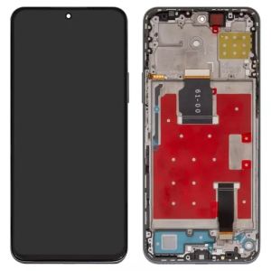 Дисплей для Huawei Honor 90 Lite, Honor X8a, с сенсором и рамкой, silver - 922613