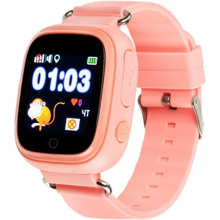 Детские умные часы с GPS трекером Gelius Pro GP-PK003 Pink - 561765