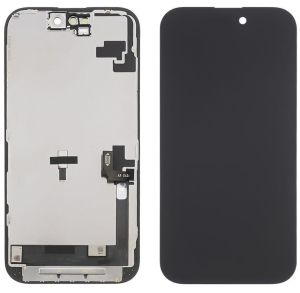 Дисплей Apple iPhone 16 с сенсором и рамкой, black (OLED) без помилки - 929544
