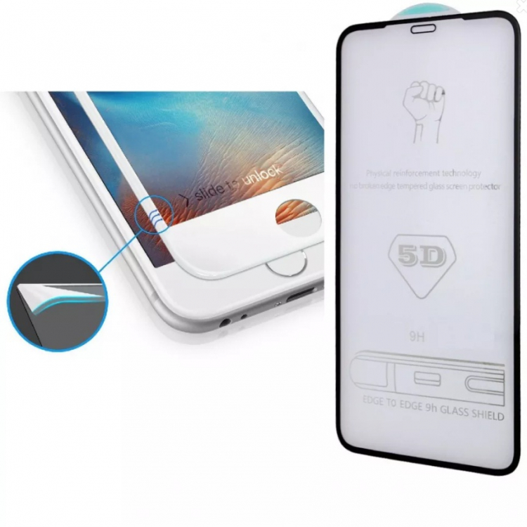 Защитное стекло Samsung A725, Galaxy A72, 5D Черный - 564642