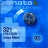 Батарейка часовая Renata 321, V321, SR616SW, SR65, 611 - 527189 Батарейка часовая Renata 321, V321, SR616SW, SR65, 611 - 527189