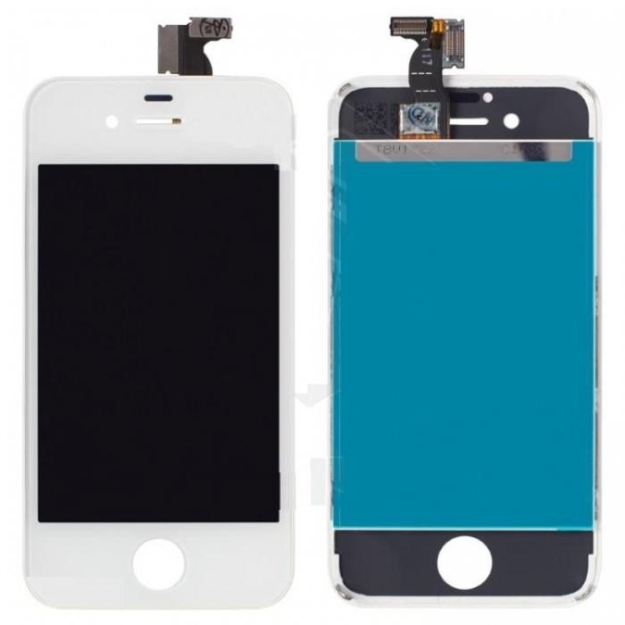Дисплей для Apple iPhone 4S с сенсором Белый - 527289