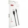 Дата-кабель USB XO NB143 1м Type-C плетений black - 914465 Дата-кабель USB XO NB143 1м Type-C плетений black - 914465