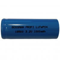 Аккумулятор промышленный LFP-18500 Bossman LiFePO4 3,2v 1000mAh