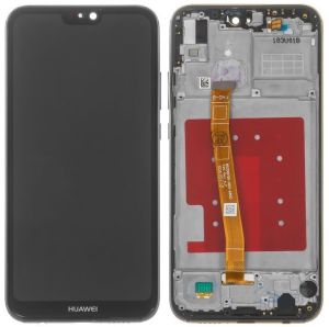 Дисплей для Huawei P20 Lite, Nova 3e (2017) ANE-L21, ANE-LX1 с сенсером и рамкой черный - 562660