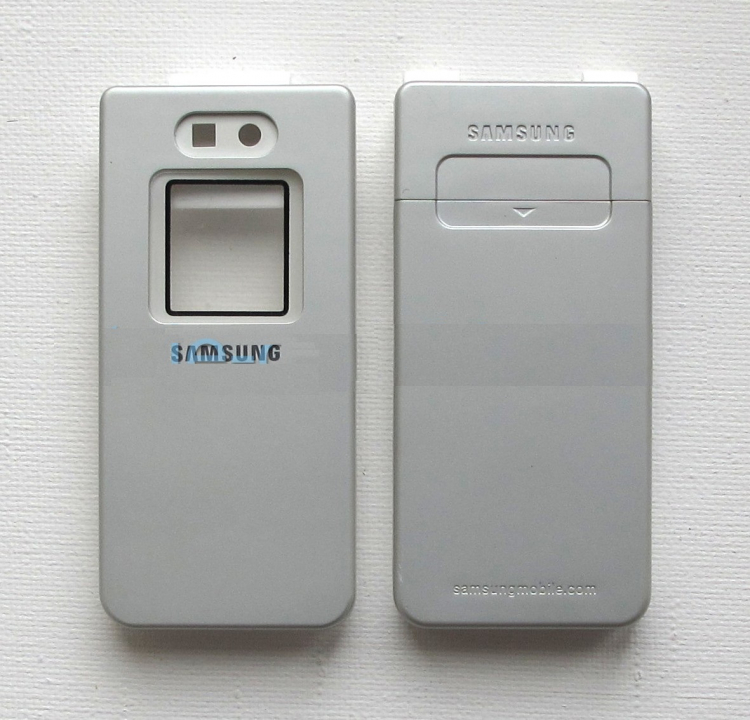 Корпус Samsung E870 Белый/silver - 543989