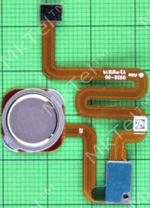 Шлейф Xiaomi Redmi S2 сканера отпечатков пальца Золотистый - 556399