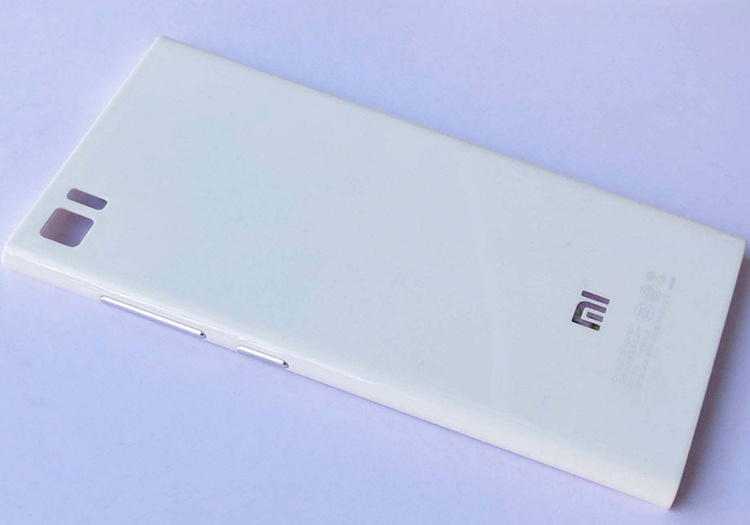 Задняя крышка Xiaomi Mi3 белая TD-SCDMA - 546926