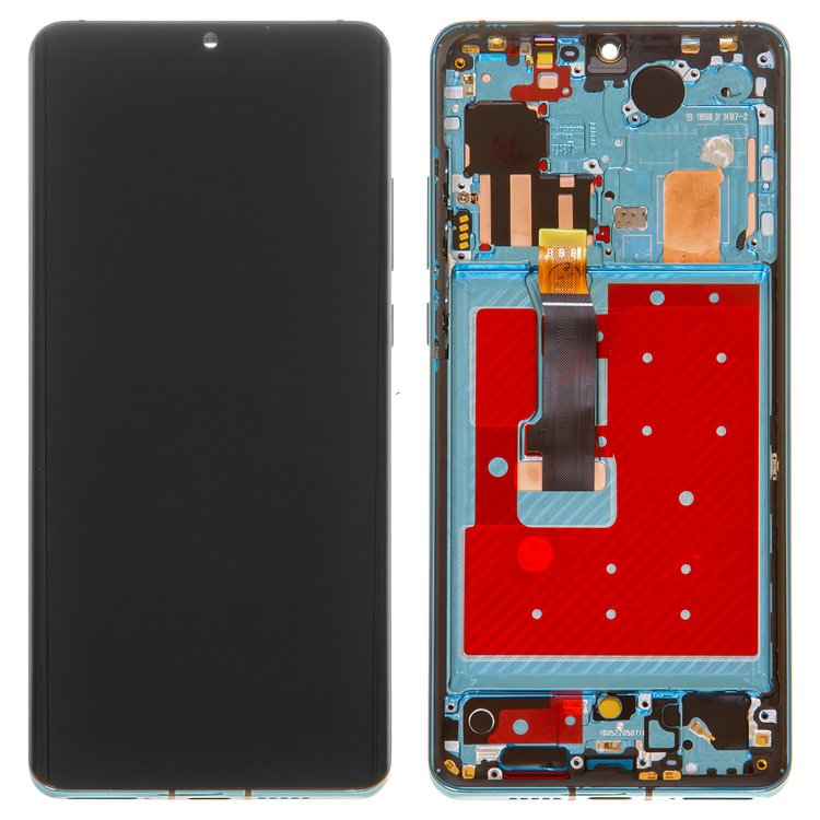 Дисплей для Huawei P30 Pro с сенсором и рамкой синий-Aurora - 563455