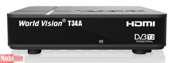 Тюнер World Vision T34A (DVB-T2, T) - 544090