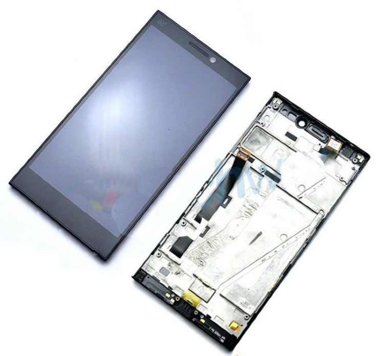 Дисплей для Lenovo K920 Vibe Z2 mini с сенсором и рамкой черный - 554204