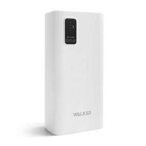 Портативная батарея Walker WB-730, 30000 mAh, 22.5W (QC3.0 + PD) white - 914368
