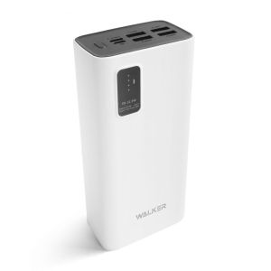 Портативная батарея Walker WB-730, 30000 mAh, 22.5W (QC3.0 + PD) white - 914368