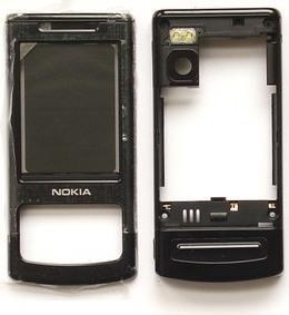 Корпус Nokia 6500 Slide Чорний - 201369