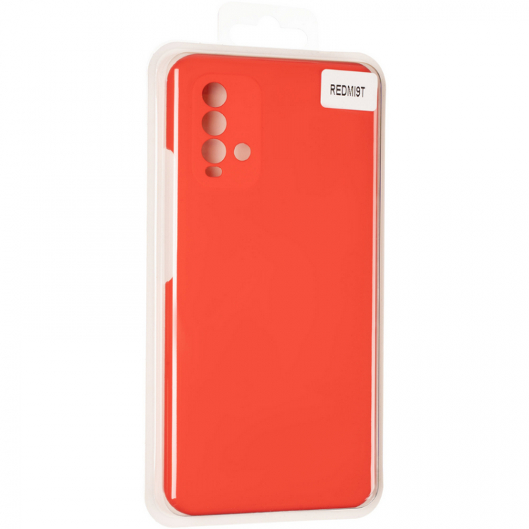 Чехол Soft Matte Xiaomi Redmi 9T Красный - 565641