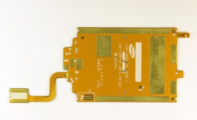 Шлейф Samsung X450 с компонентами - 537462