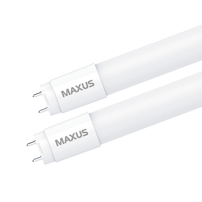 Светодиодная лампа (Led) Maxus 1-LED-T8-060M-0840-07 (T8 600mm 8W 4000K G13 фиберпласт) - 557692
