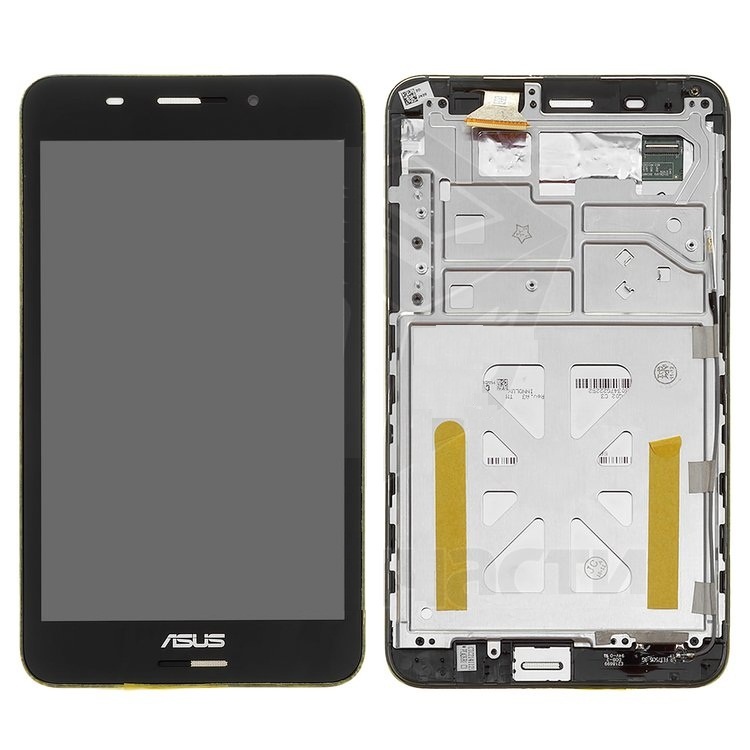 Дисплей для Asus FonePad 7 ME375 с сенсором и рамкой черный - 557794