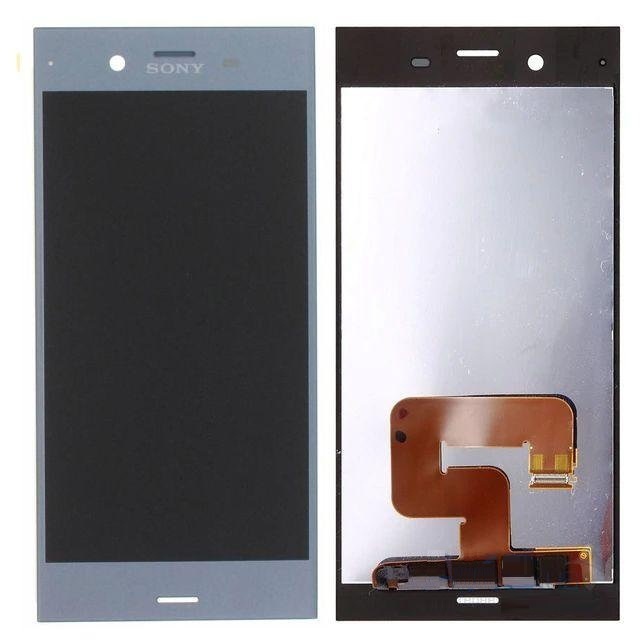 Дисплей для Sony G8341 Xperia XZ1, G8342 Xperia XZ1 Dual с сенсором Серебристый - 557993