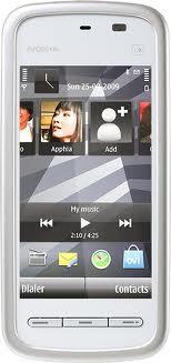 Nokia 5230 White-Chrome Navigator - 