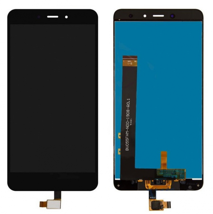 Дисплей для Xiaomi Redmi Note 4, Note 4 Pro с сенсором черный - 549408