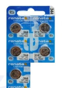Батарейка часовая Renata 344, V344, SR42, SR1136SW (5 шт) - 540014