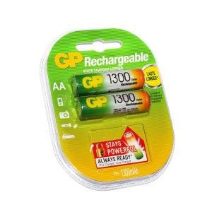 Аккумулятор GP AA R06 Ni-MH 1300 mAh (упаковка 2 шт.) - 560674