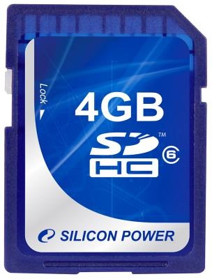 Silicon Power 4 Gb SDHC (class 2) - 113980