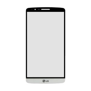Скло дисплея для ремонту LG G3 D855 White - 553509