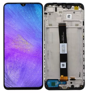 Дисплей для Xiaomi Redmi 9A, Redmi 9C з сенсором та рамкою чорний Оригінал - 565046 Дисплей для Xiaomi Redmi 9A, Redmi 9C з сенсором та рамкою чорний Оригінал - 565046