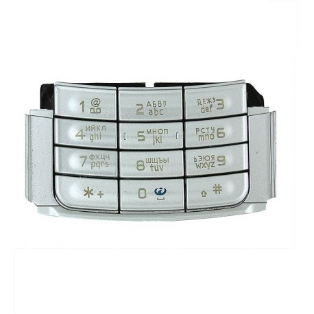 Клавиатура (кнопки) Nokia N95 silver - 202981