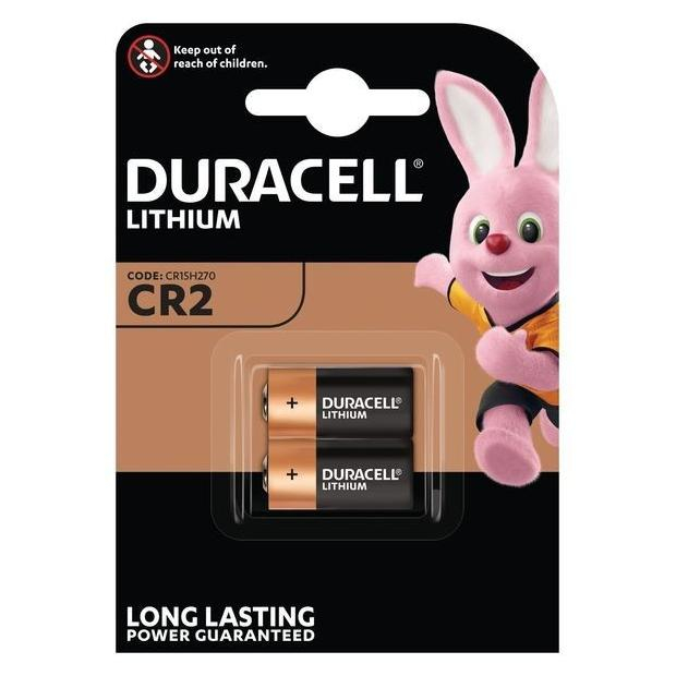 Батарейка Duracell CR2 (3B) Lithium в упаковке 2 шт - 203091