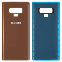 Задняя крышка Samsung N960 Galaxy Note 9 коричневая, золотистая (metallic copper)