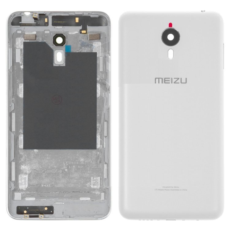 Задняя крышка Meizu M1 Metal белая - 558192
