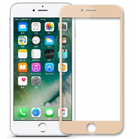 Защитное стекло Apple iPhone 7 Plus, 8 Plus 3D Золотистый