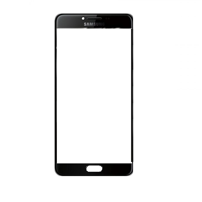Стекло дисплея для ремонта Samsung C7000 Galaxy C7 черный - 552511
