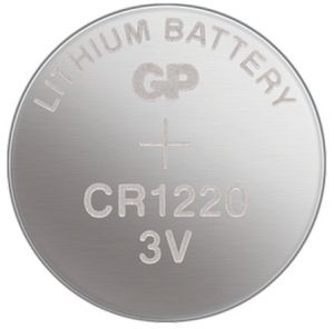Батарейка GP CR1220 5шт Цена за 1 елемент - 541313 Батарейка GP CR1220 5шт Цена за 1 елемент - 541313